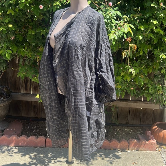 COLOUR 5 POWER plaid see-through color with pockets jacket. - Picture 10 of 13